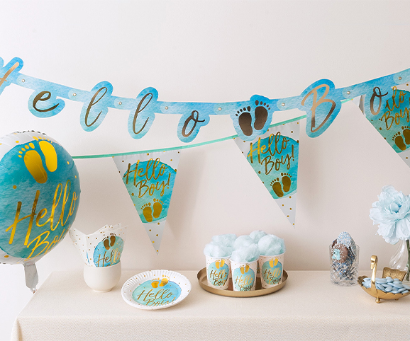 Babyshower & Gender Reveal | Locoria Partyshop | Babyparty